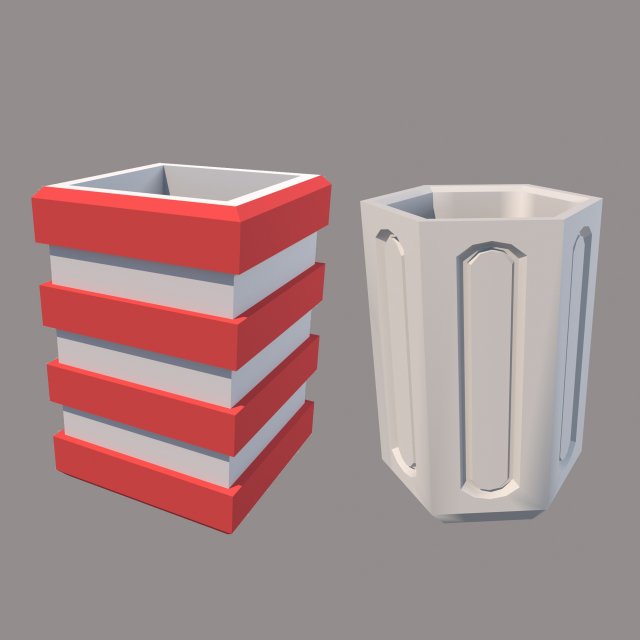 trashcan 11 15 Modelo 3D .c4d .max .obj .3ds .fbx .stl .blend 