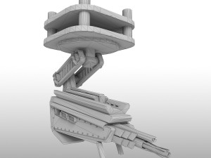 turret Modello 3D