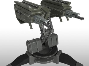 turret Modèle 3D