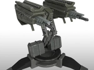 turret 3D Model