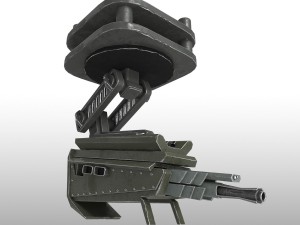 turret Modello 3D