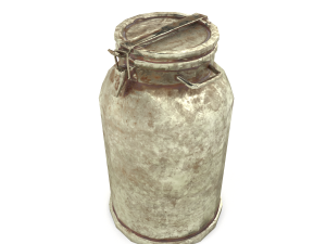 old wooden box Model 3D