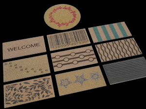 doormat collection Modèle 3D