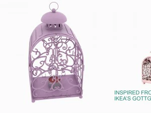 outdoor lantern - candle lamp 3D Model