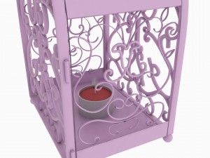 outdoor lantern - candle lamp 3Dモデル