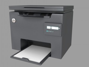 hp laserjet pro mfc printer 3D Model