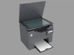 hp laserjet pro mfc printer 3D Model