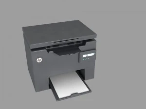 hp laserjet pro mfc printer 3D Model
