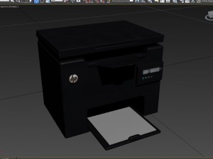 hp laserjet pro mfc printer 3D Model