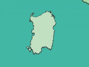3d map - italy with all regions 3D 模型