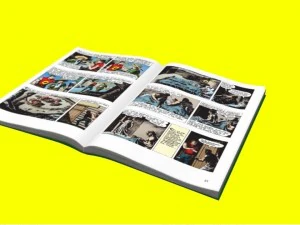 book rig for maya 3D Model