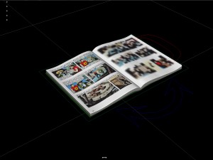 book rig for maya 3D Модель