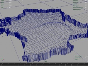 3d map - france with relief 5k 3D Model