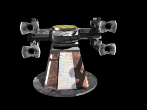 as tower defense rig maya 3D Model