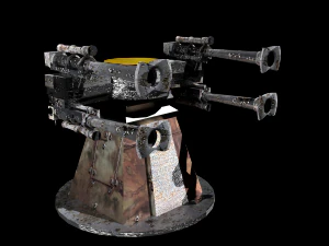 as tower defense rig maya 3D Model