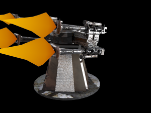 as tower defense rig maya 3D Model