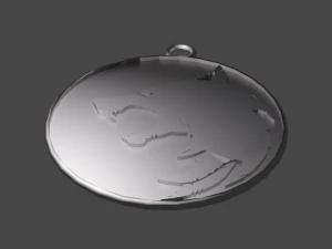 seria wiedźmin - model medalionu Model do druku 3D