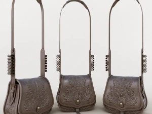 сумка через плече 3D Модель