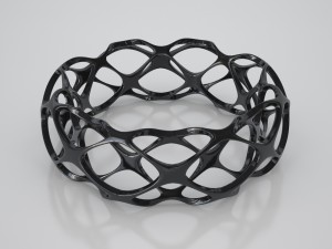 twisted bracelet 3D-Modell