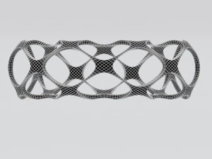 twisted bracelet 3D Model