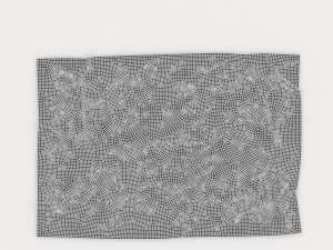 rug stripe fiesta 3D 模型