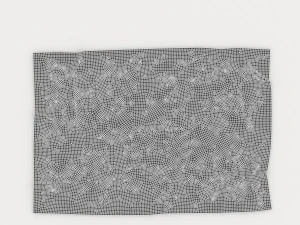 rug stripe fiesta 3D Model