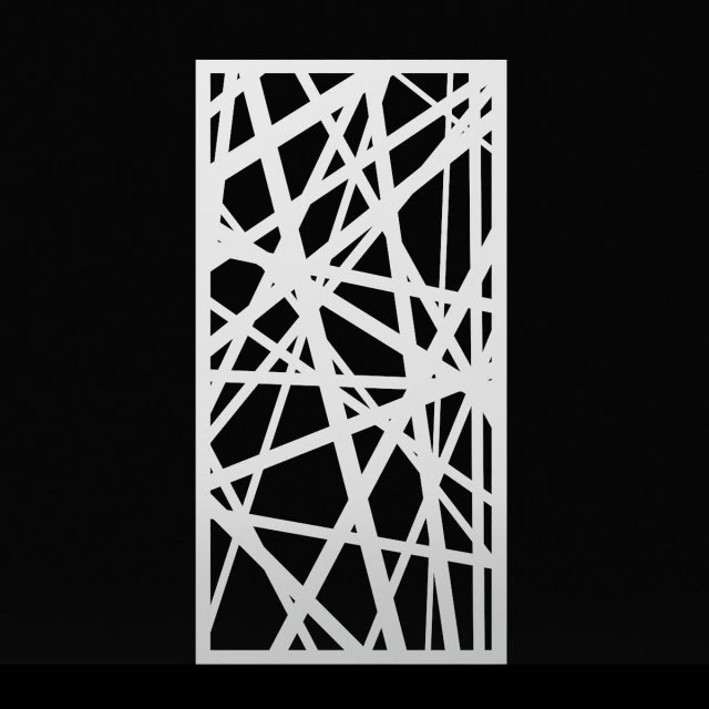 low-poly cnc panel lines solid 3D Model .c4d .max .obj .3ds .fbx .stl .blend 