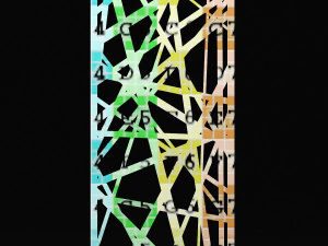 low-poly cnc panel lines solid 3D Model