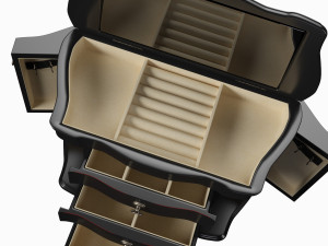 louis jewelry chest by hives and honey 3D मॉडल