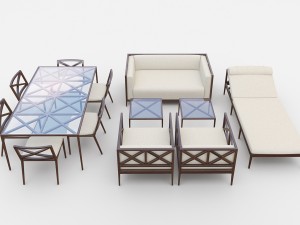 azimuth furniture collection 3D मॉडल