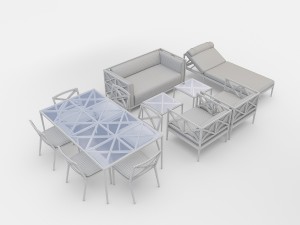 azimuth furniture collection 3D 模型