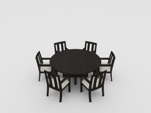 costa outdoor furniture collection rh 3D 모델