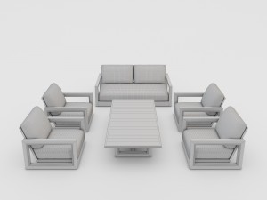 costa outdoor furniture collection rh 3D 모델