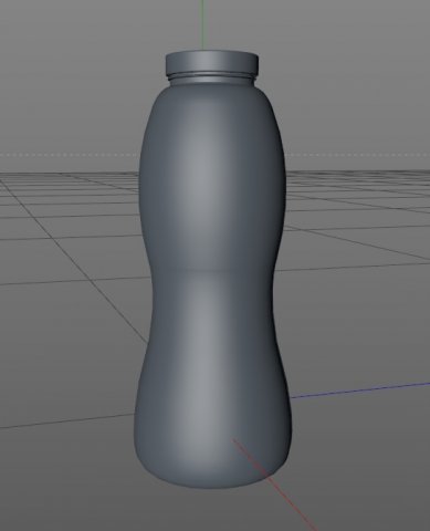 juice bottle Modelo 3D .c4d .max .obj .3ds .fbx .stl .blend 