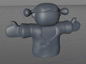 female doll Modelo 3D