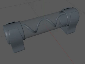 lampe &agrave; fusible Modèle 3D