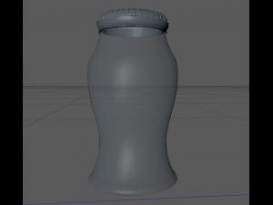 glass jar 3D मॉडल