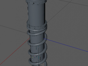 suspension Modèle 3D
