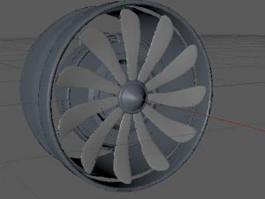 通気口 3Dモデル