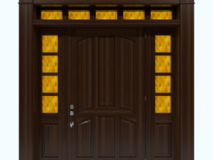 door and frame 3D मॉडल