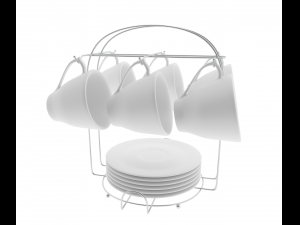 cup set Modelo 3D