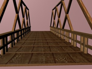 simple bridge 3D Model
