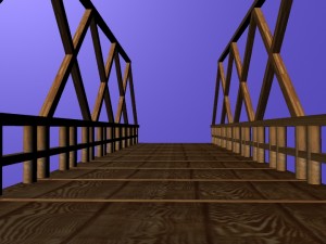 simple bridge 3D Model