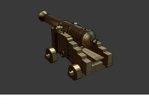 navale del XVIII secolo Modello 3D