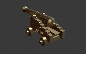 naval 18th century 3D Модель