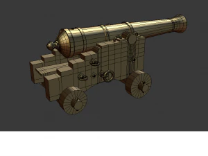 navale del XVIII secolo Modello 3D