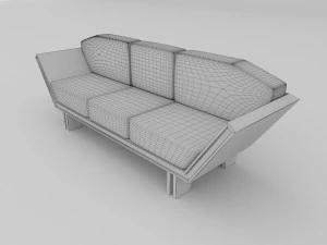 modern sofa design 3D Model