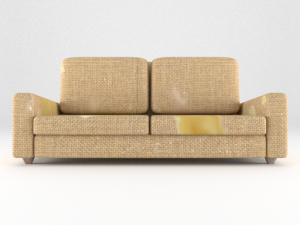 clean and dirty variant couch Model 3D