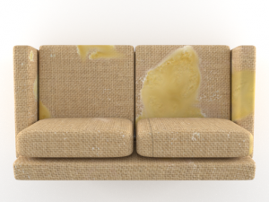 clean and dirty variant couch Model 3D