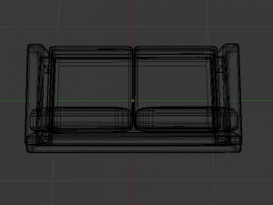 clean and dirty variant couch Model 3D